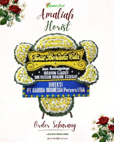 Papan Bunga Duka di Seririt